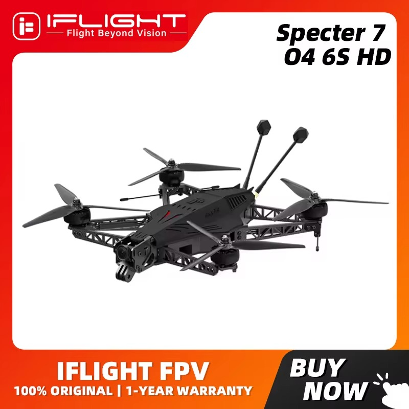DroneTechie Specter 7 FPV Racing Drone 4K HD with O3 Air Unit