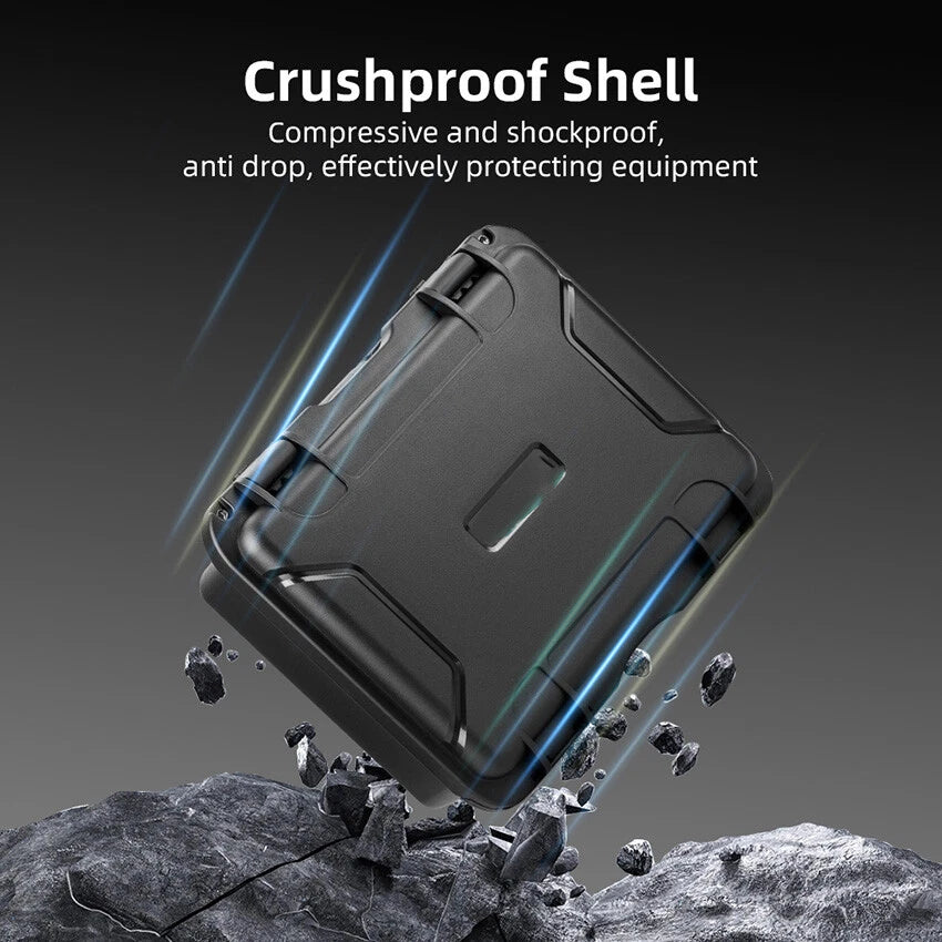 DroneTechie Waterproof Hard Case IP67 Drone Storage Travel Box